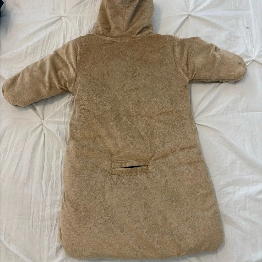 Child of Mine‎ Tan Puppy Cozy Sacks NWOT